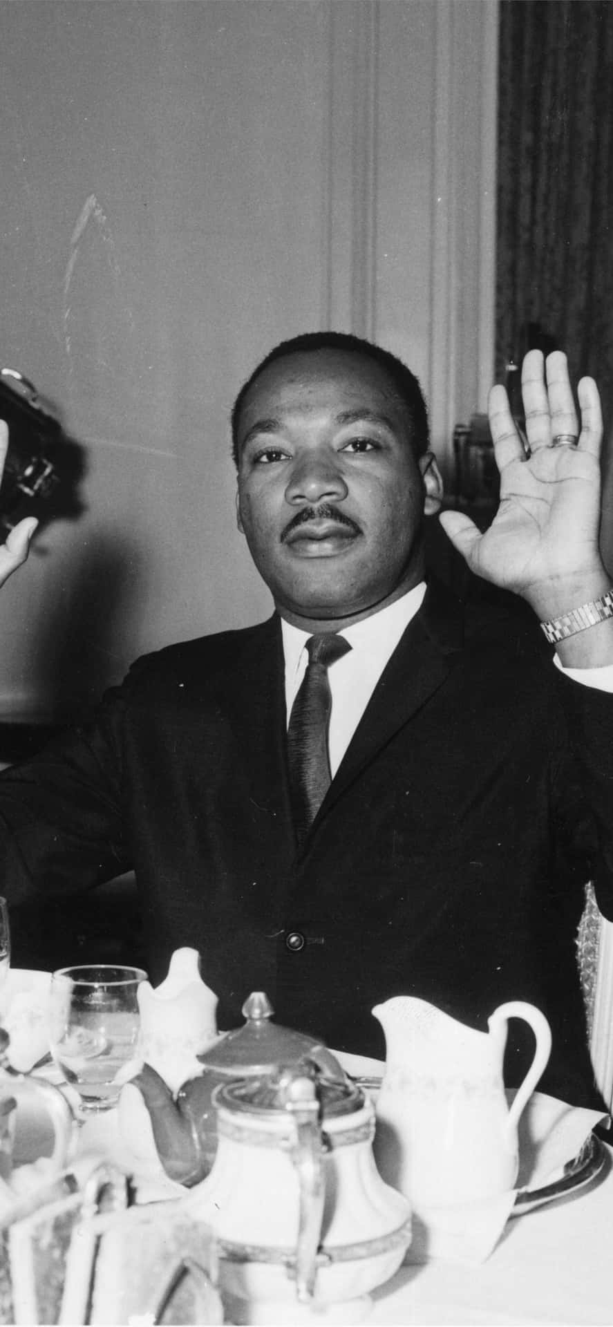 Striking Photograph Of Martin Luther King