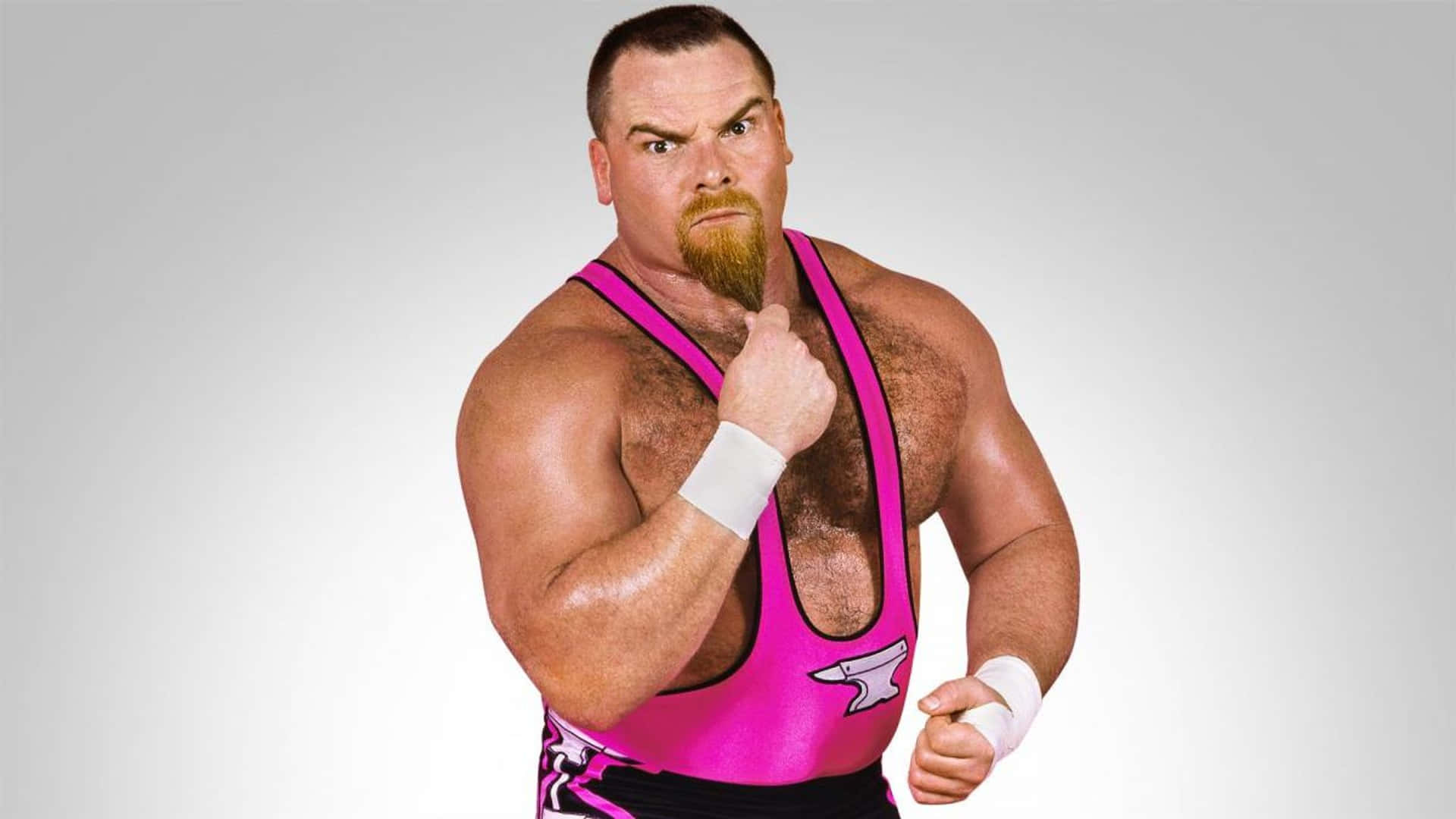 Striking Pose Jim Neidhart Background