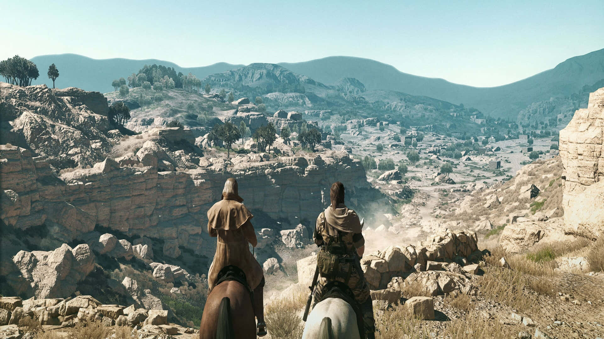 Striking Visuals Of Metal Gear In 4k Resolution Background