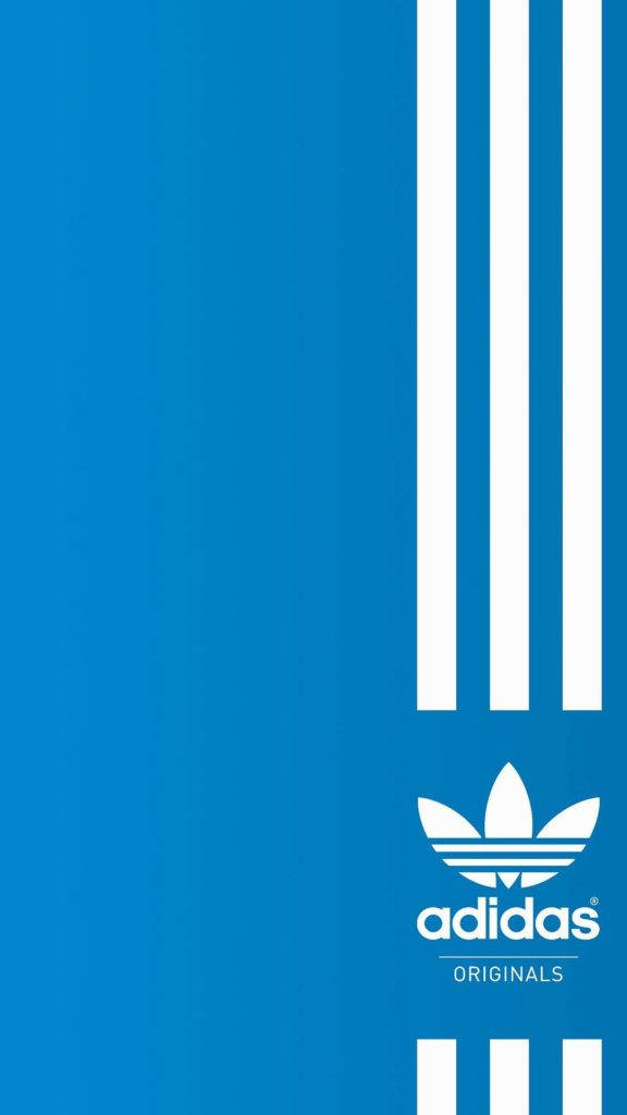 Stripes And Leaf Logo Adidas Iphone Background