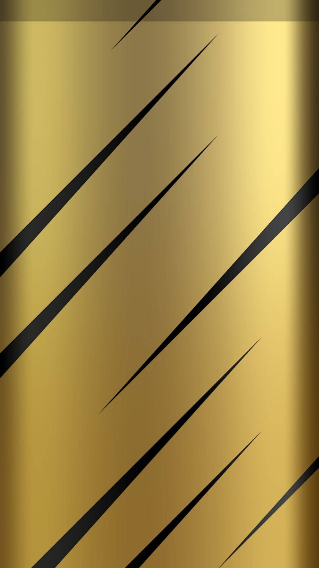 Stripes Black And Gold Iphone Background