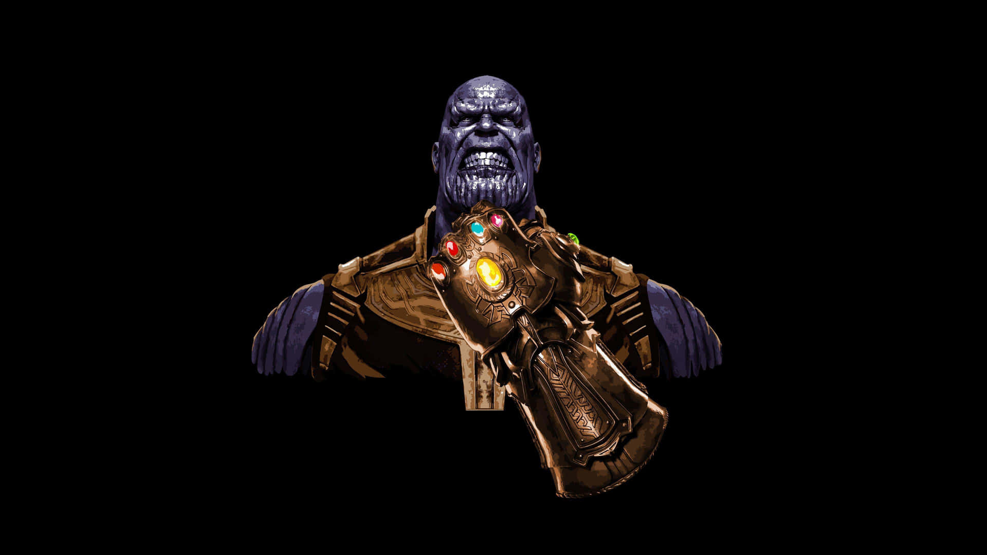 Strive For Balance With Thanos 4k Digital Background