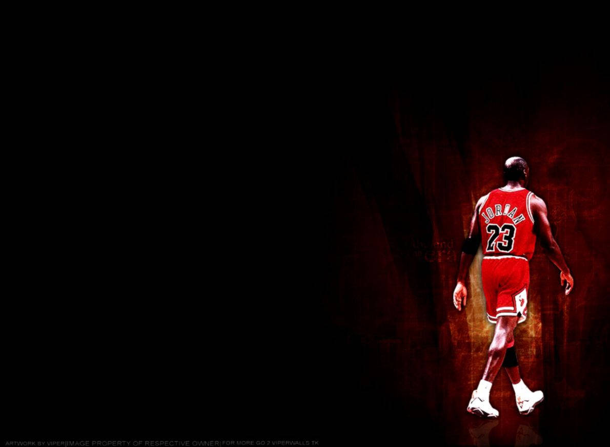 Striving For Excellence With Jordan Basketball Background