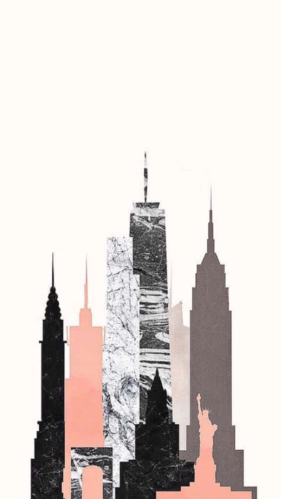 Stroll Through The Streets Of Nyc And Enjoy Some Art Background