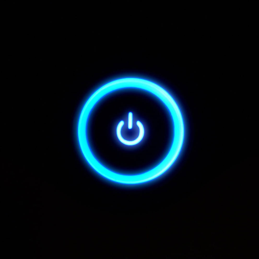 Strong And Vibrant - The Xbox Blue Power Button