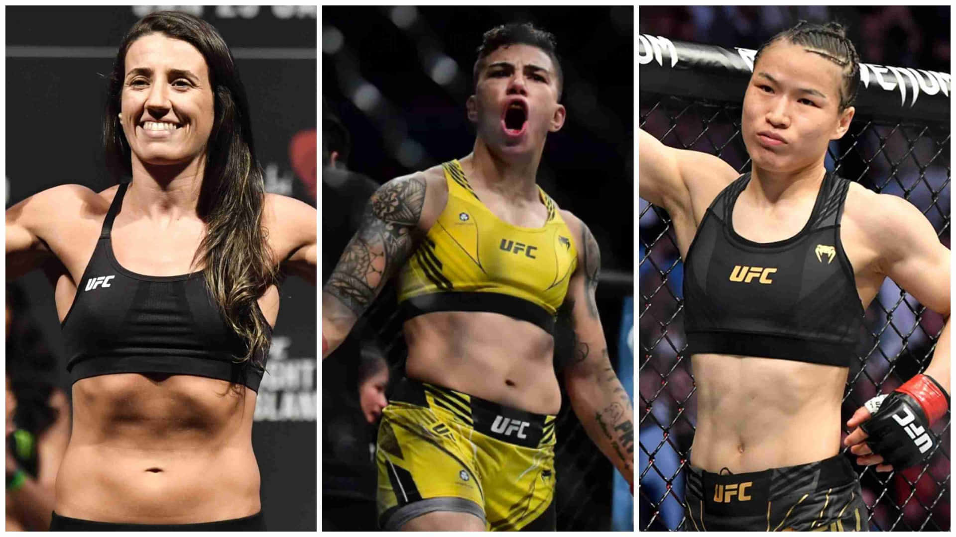 Strong Fighters Marina Rodriguez Background