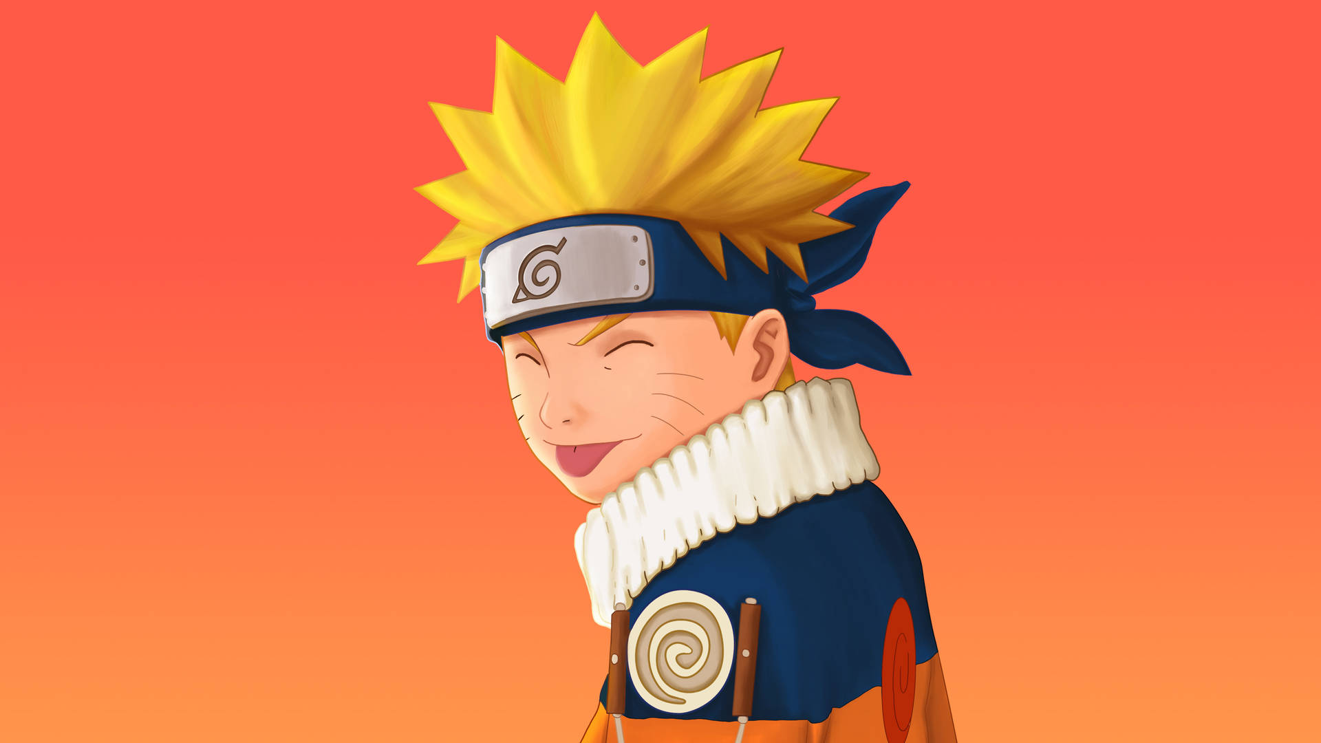 Stuck-out Tongue Naruto 4k Pc Background