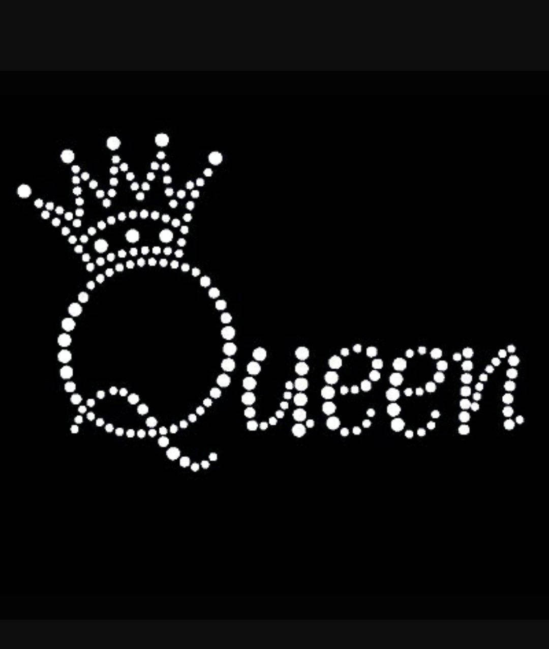 Studded Black Queen Background