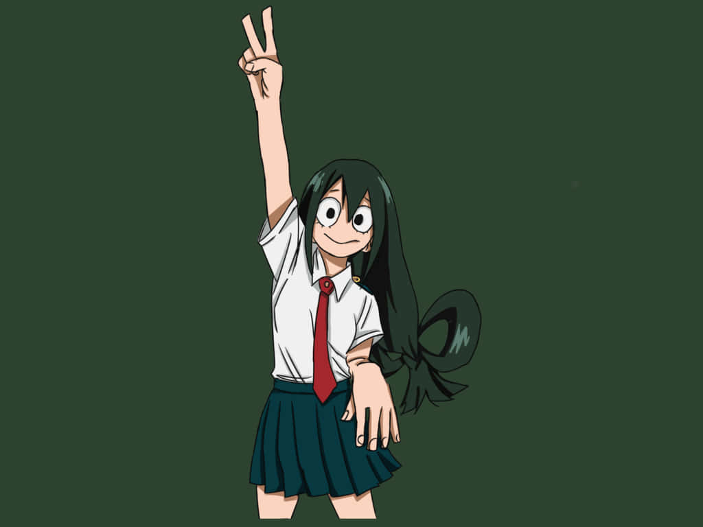 Student Tsuyu Asui Background