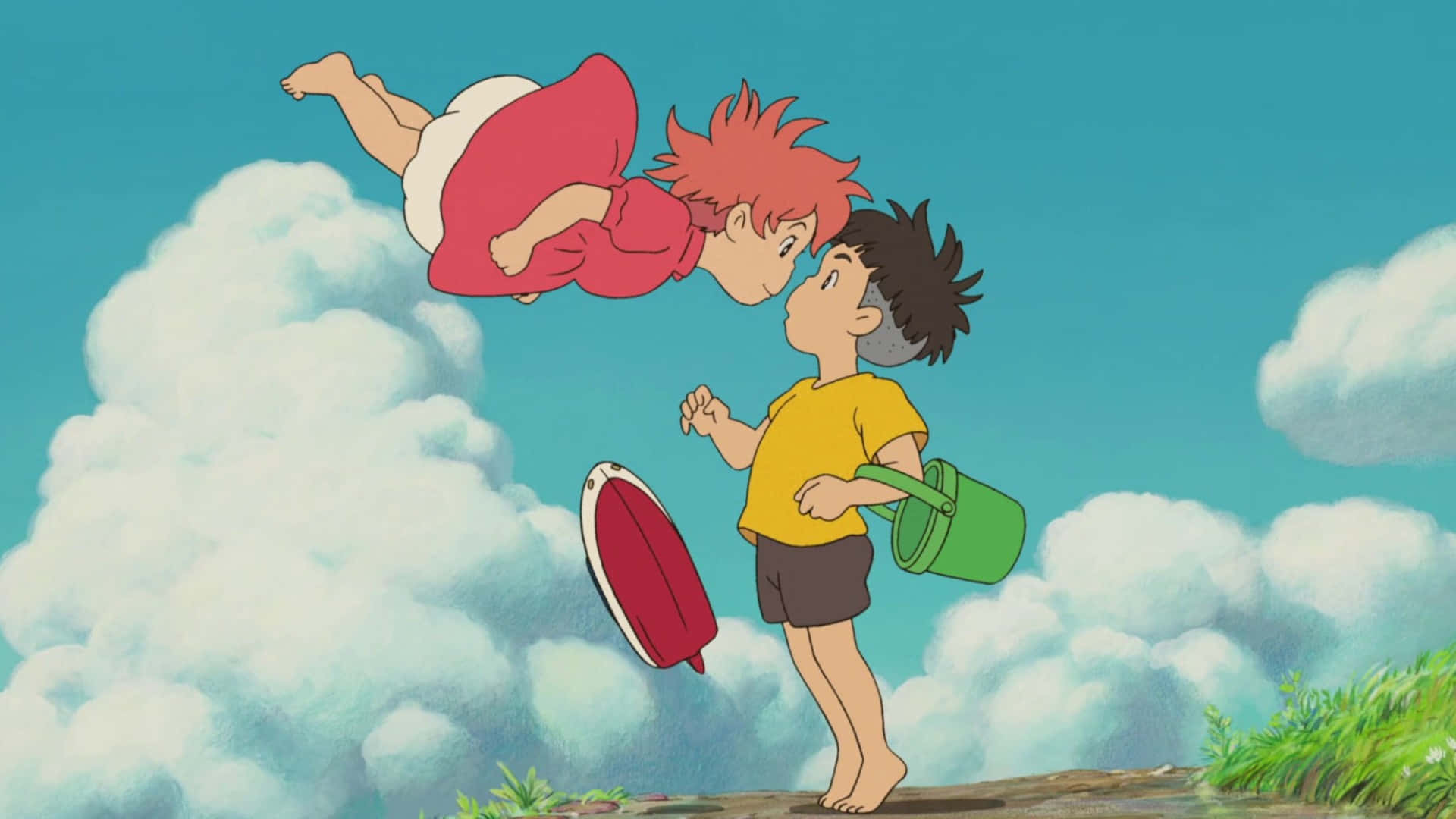 Studio Ghibli Aesthetic Desktop Ponyo Background