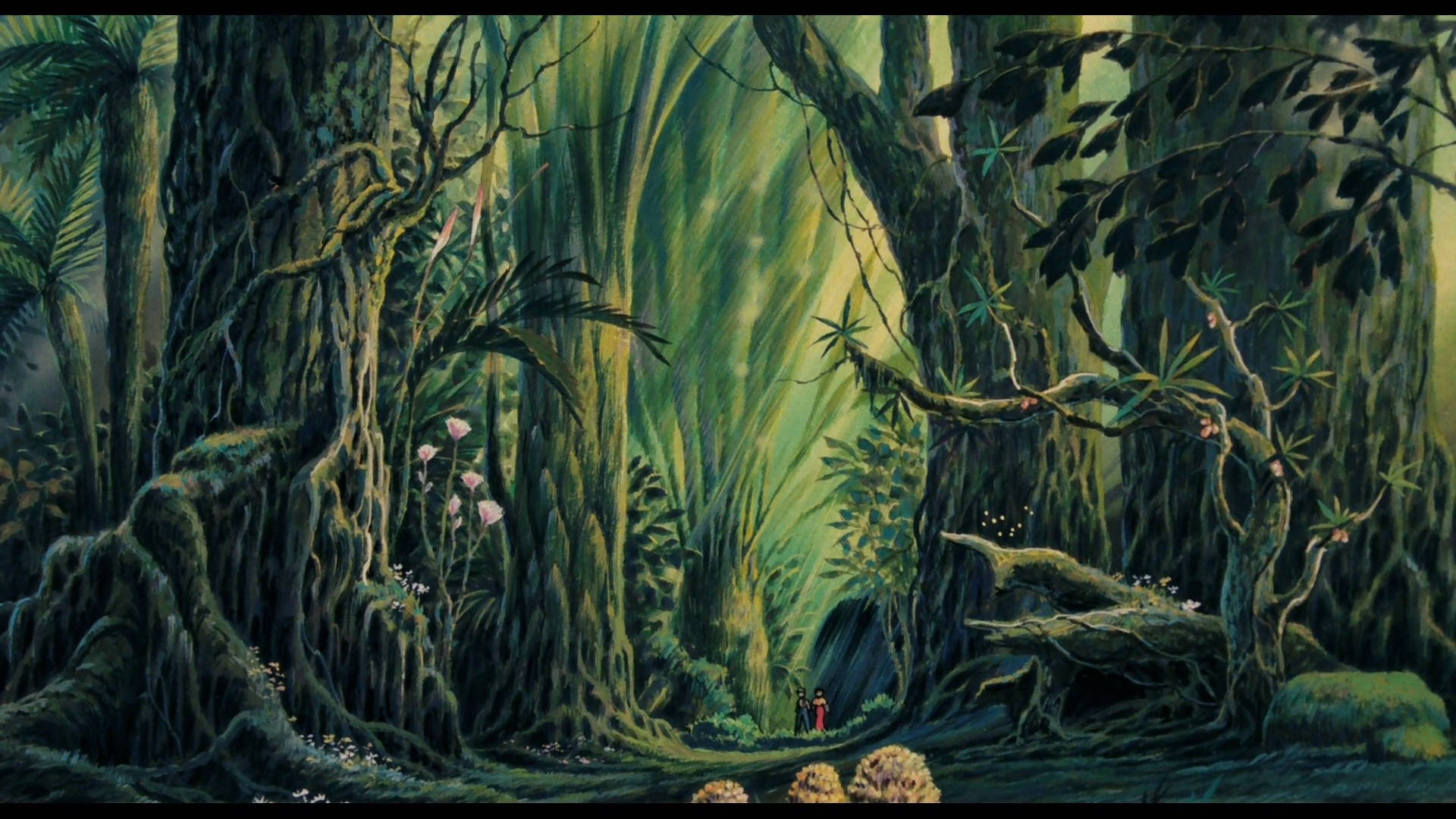 Studio Ghibli Desktop Sky Forest Background