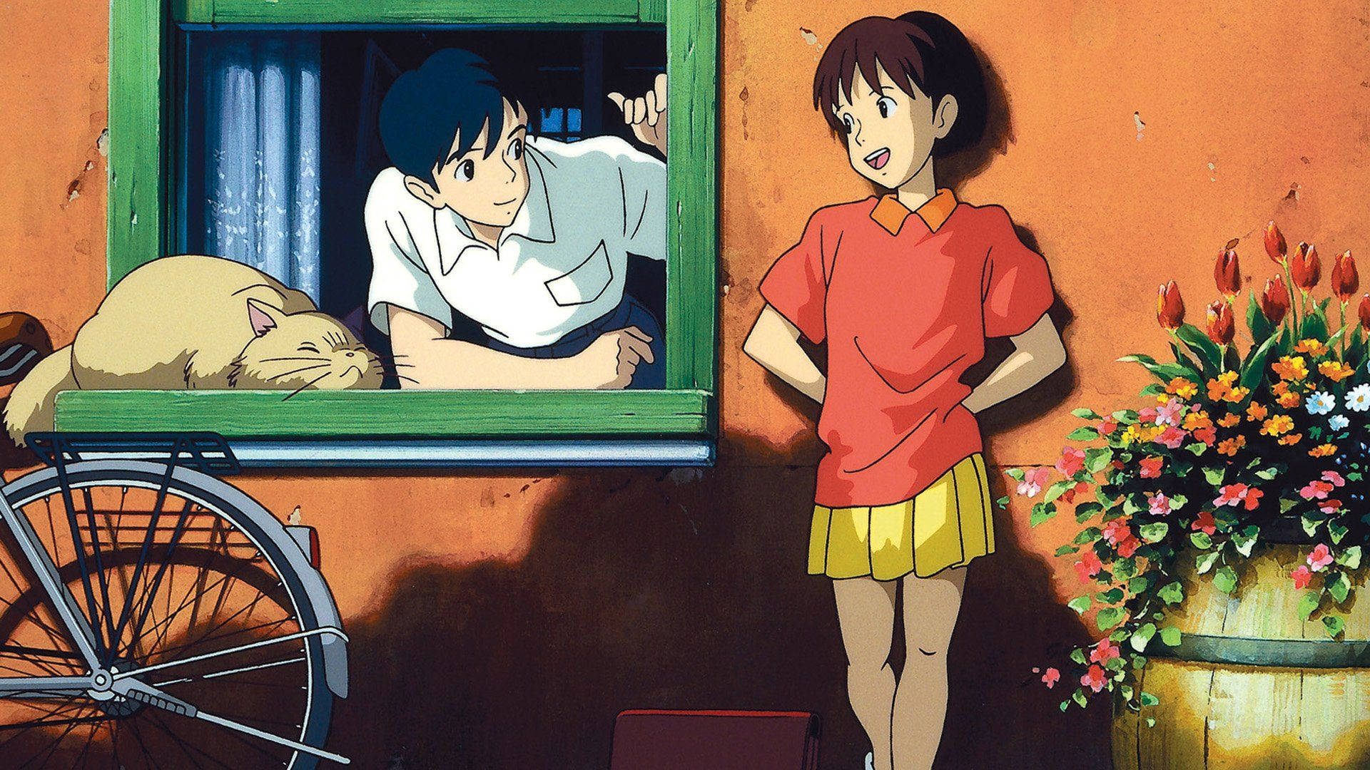 Studio Ghibli Desktop Whisper Of The Heart Background