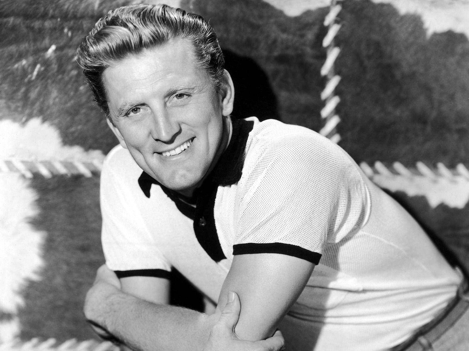 Studio Portrait Of Kirk Douglas Circa 1950 Background