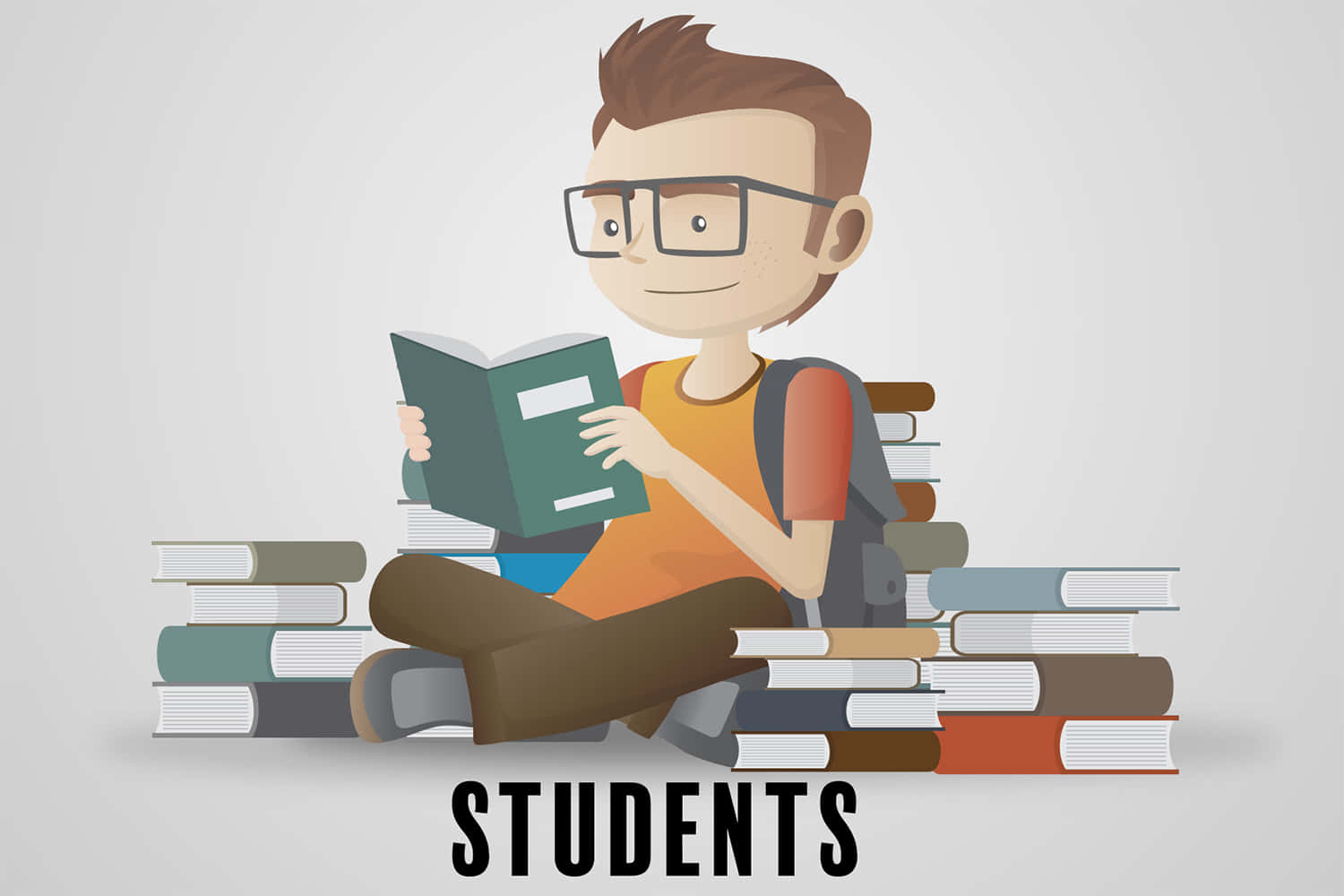 Studious Illustration