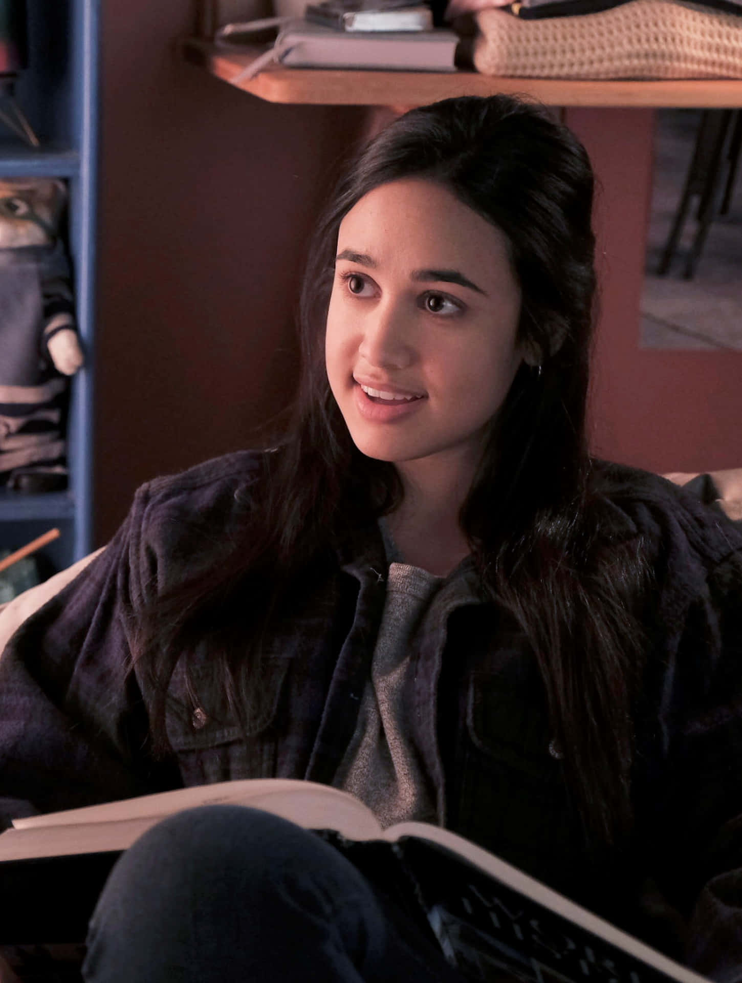 Studious Woman Talking