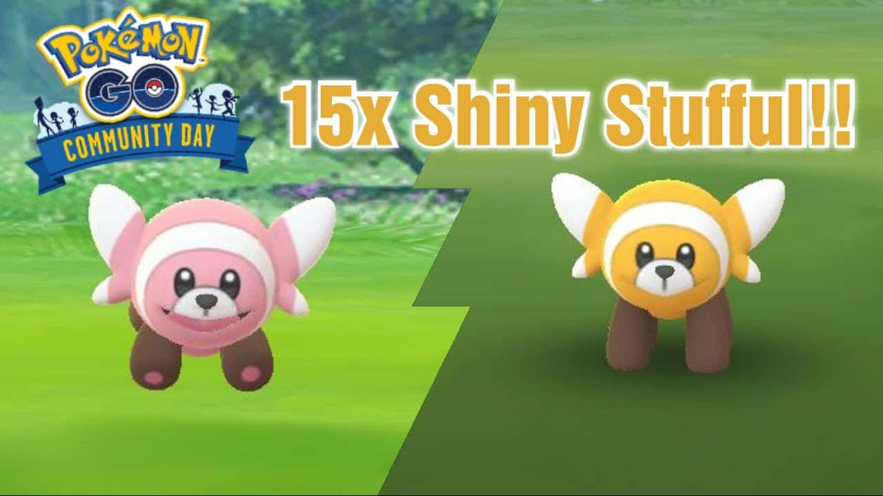 Stufful And Shiny Stufful Background