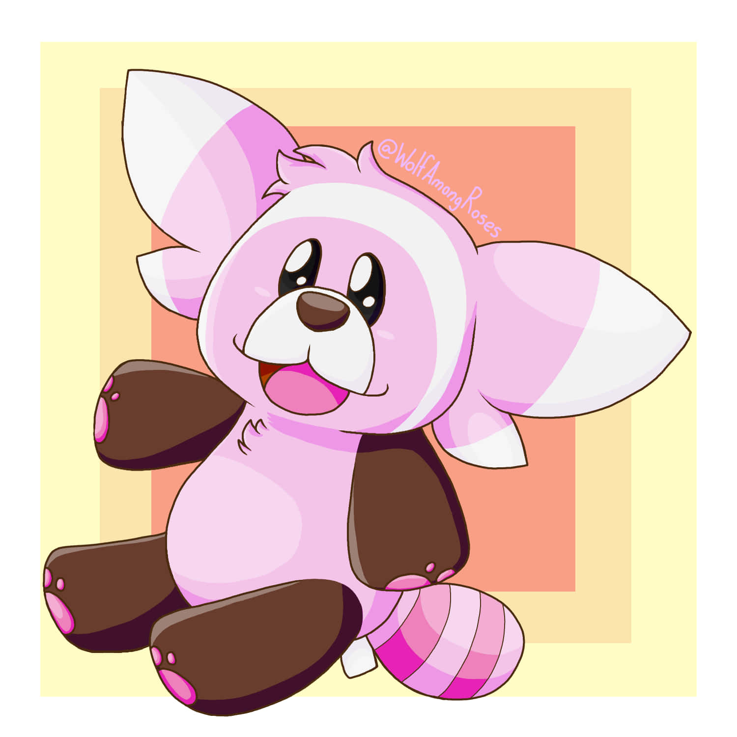 Stufful Stuffed Animal In The Wilderness - Pokémon Cuteness Overload Background
