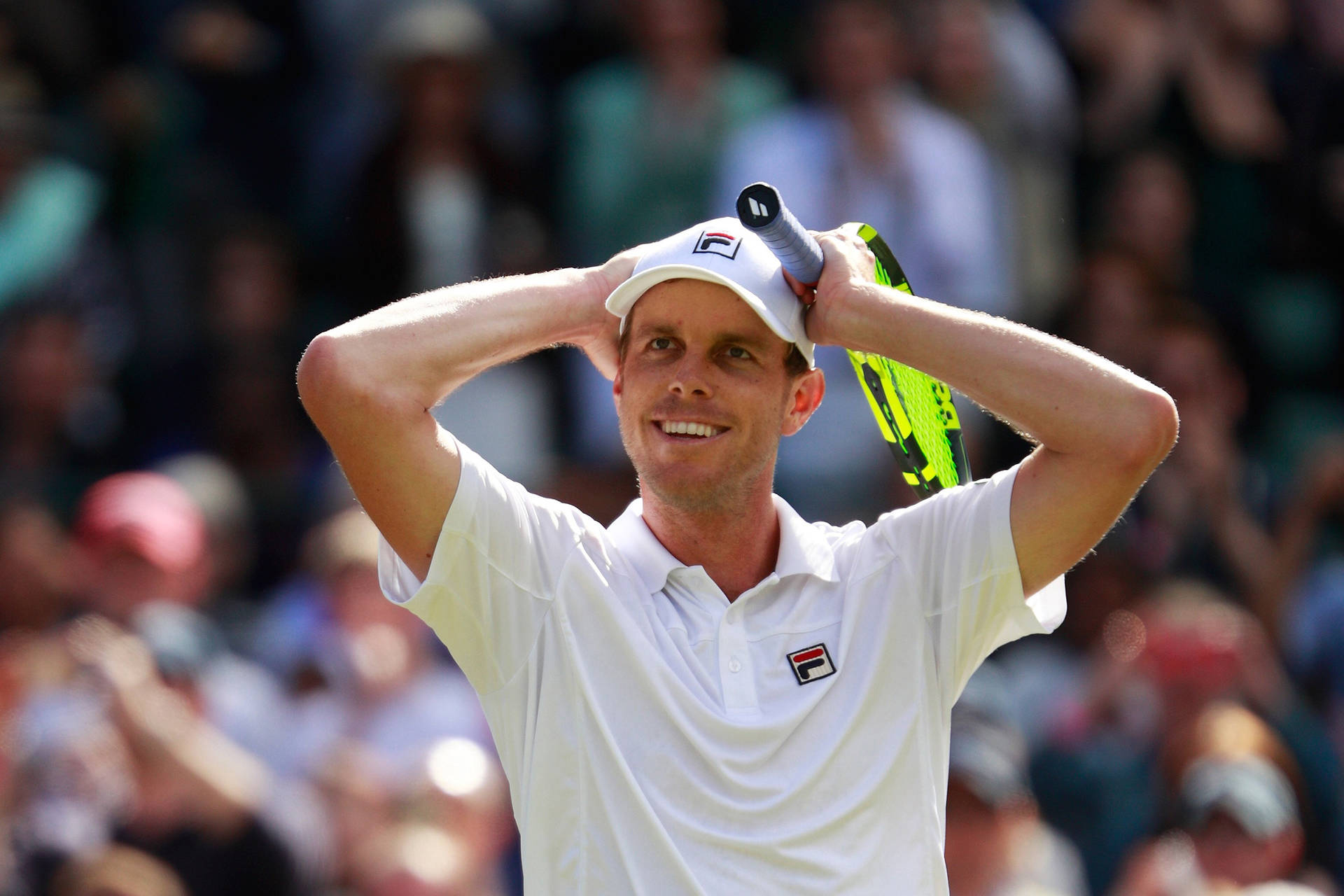 Stunned Sam Querrey