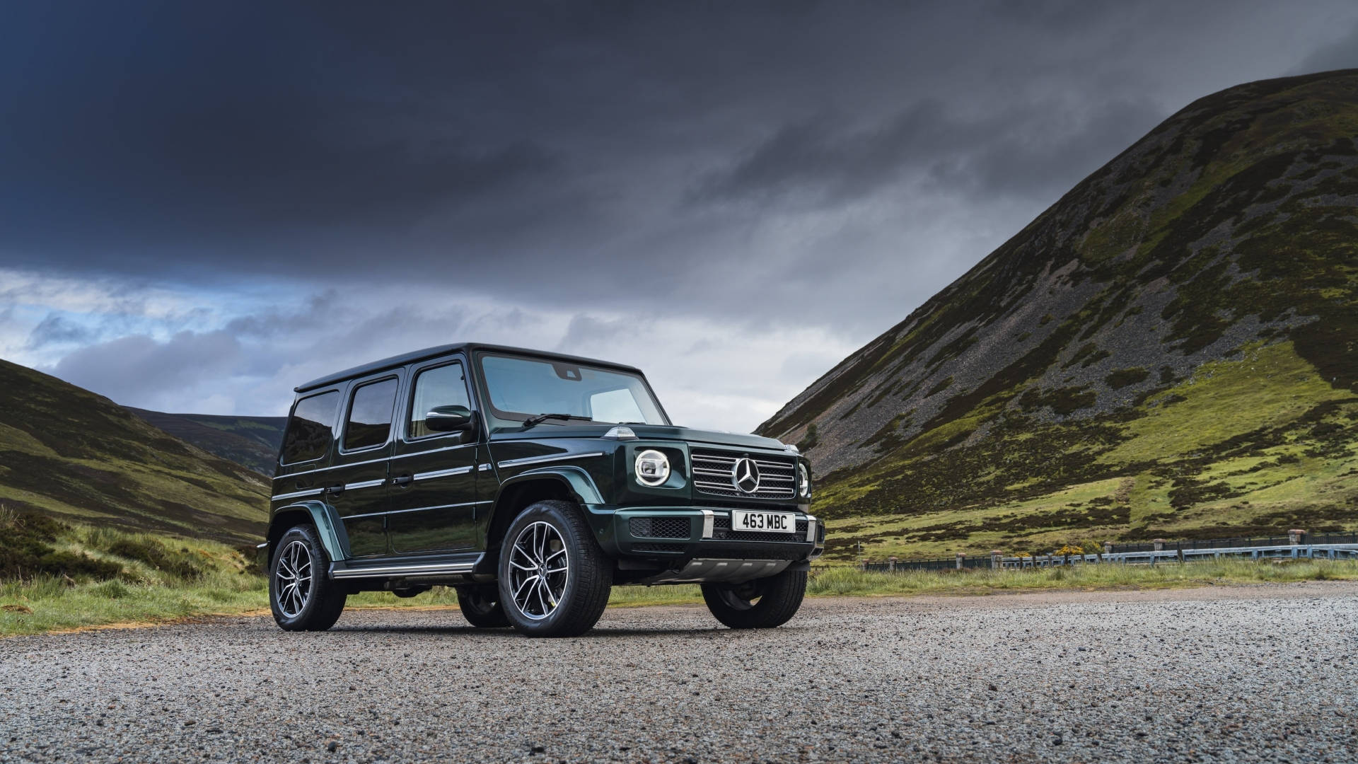 Stunning 2021 Mercedes-benz G Class Car Background