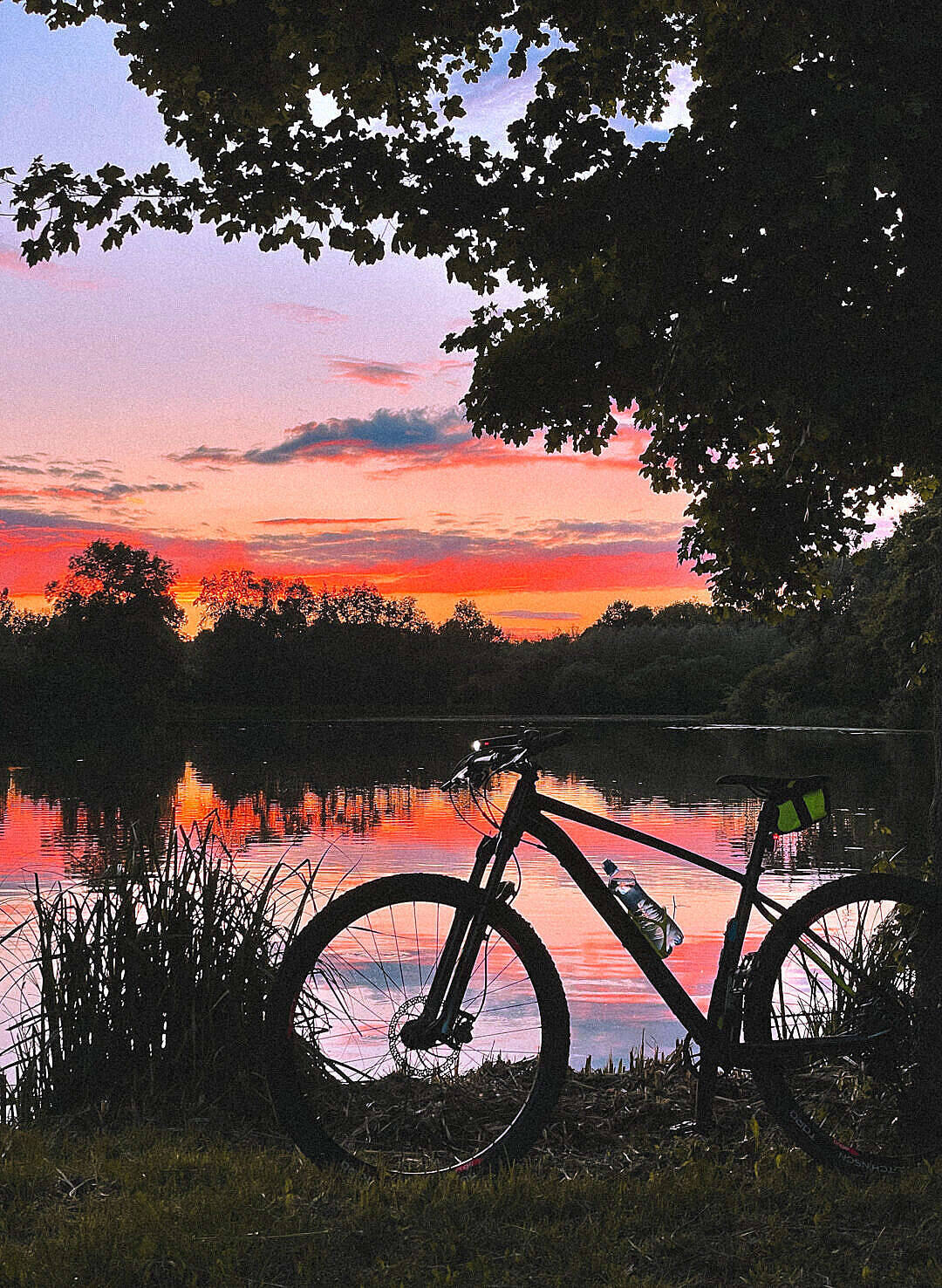 Stunning 4k Image Of A Modern Mountain Bike Background