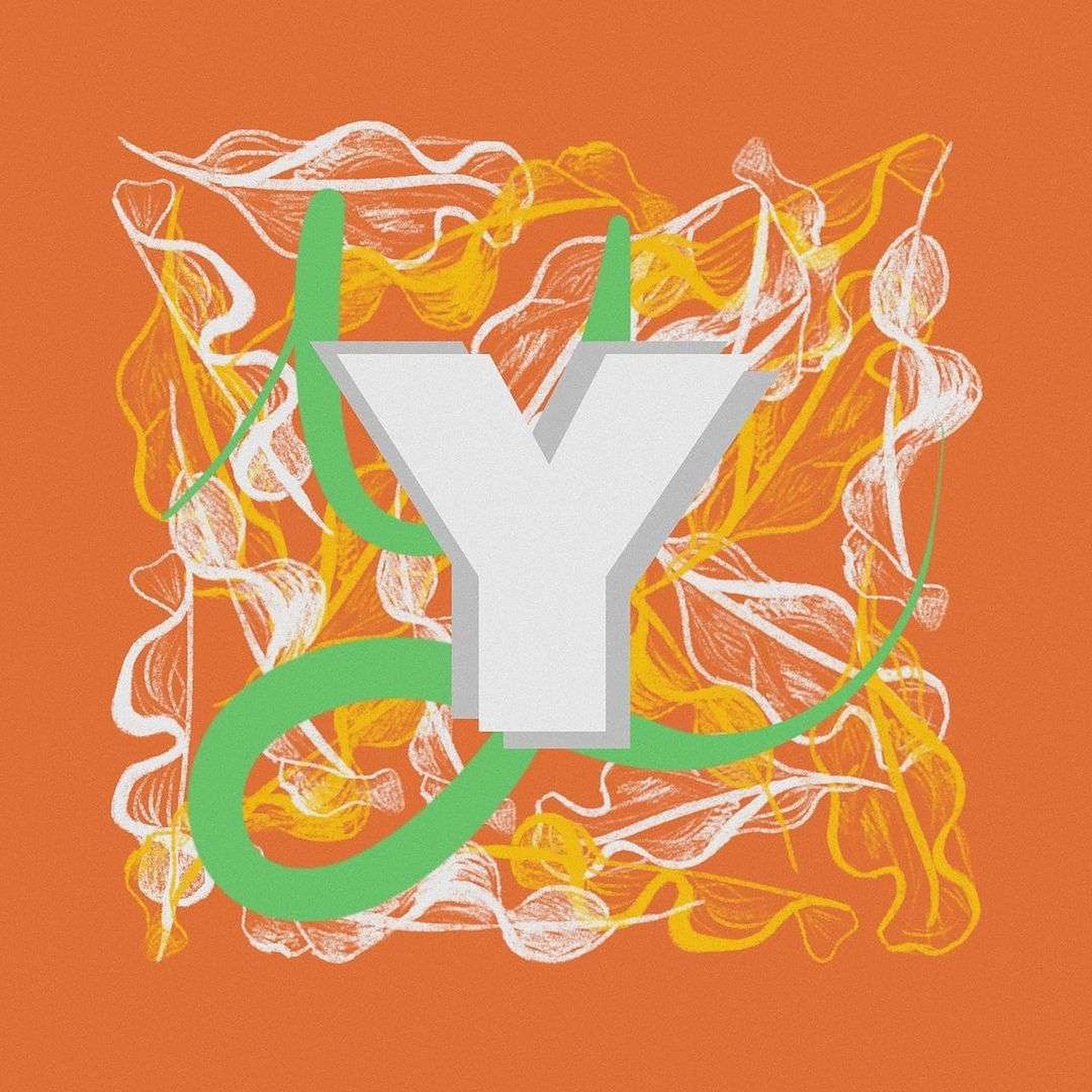 Stunning Abstract Representation Of Alphabet Letter 'y' Background