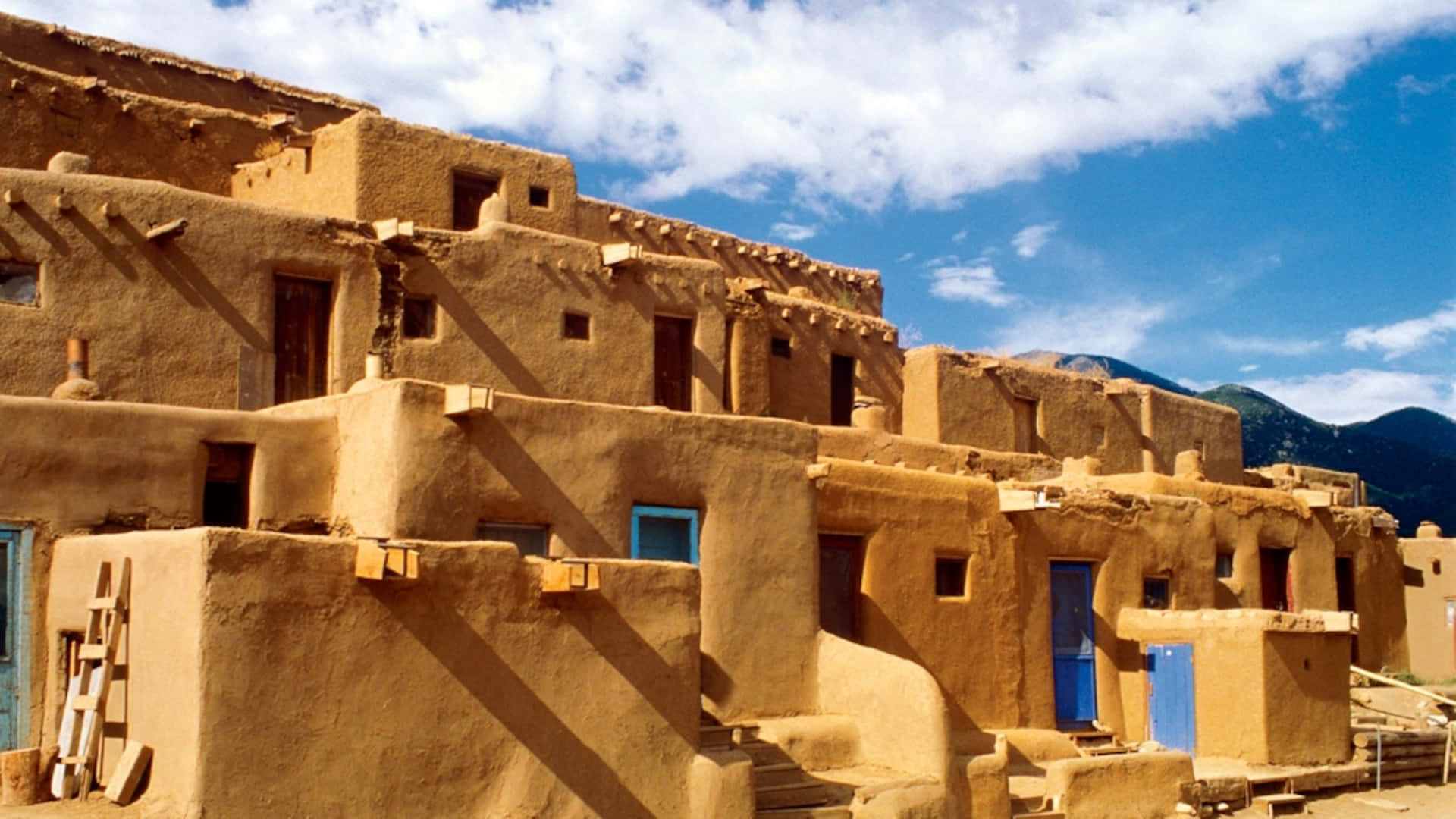 Stunning Adobe Architecture At Taos Pueblo