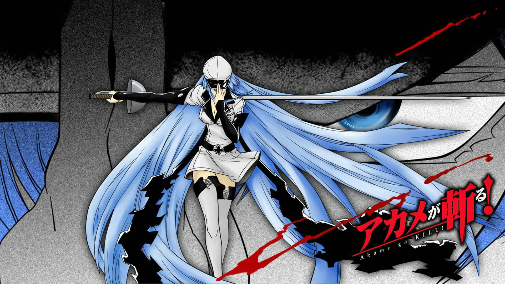 Stunning Akame Ga Kill 4k Wallpaper Featuring The Fierce Characters In Action Background