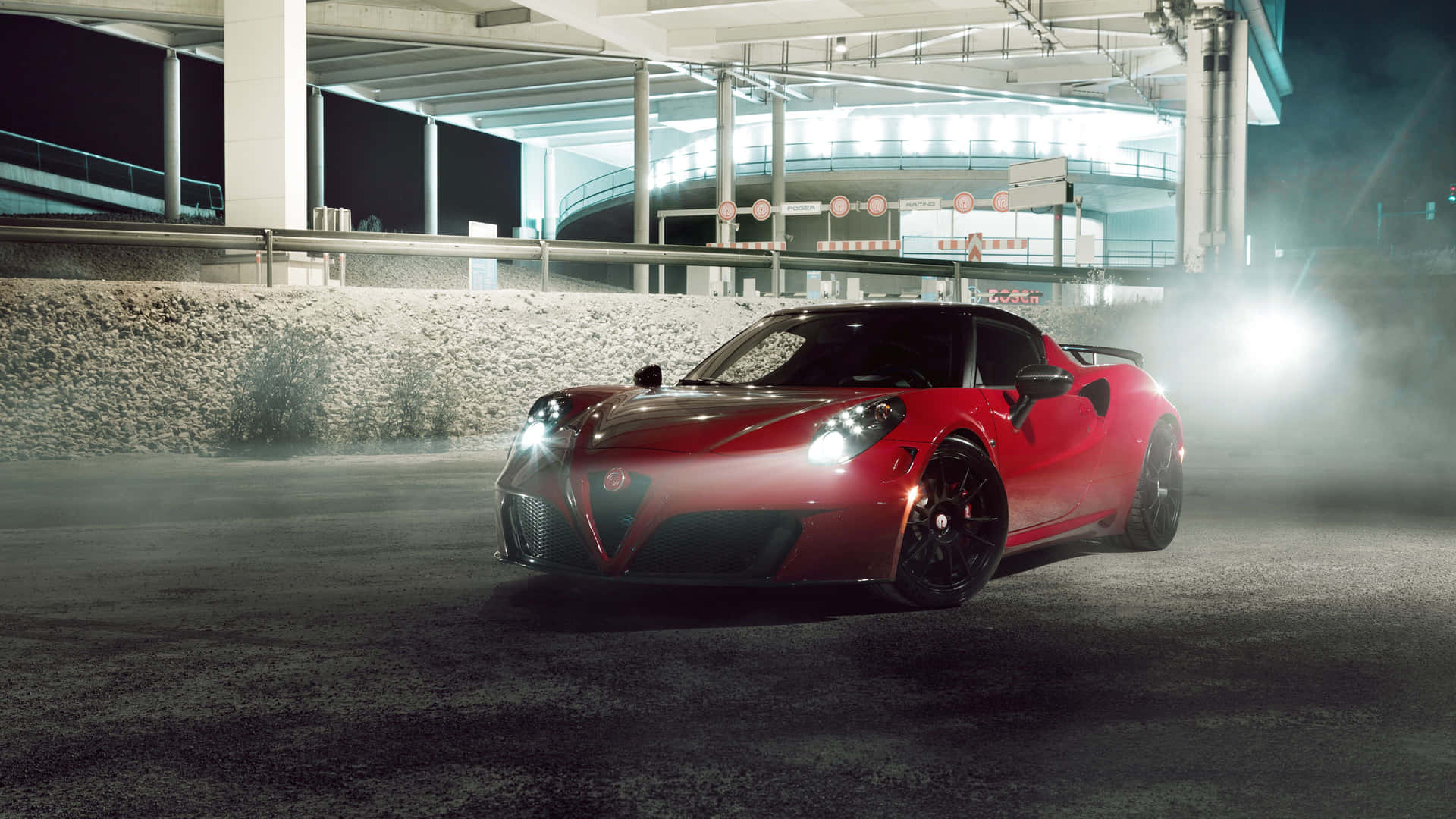 Stunning Alfa Romeo 4c In Action