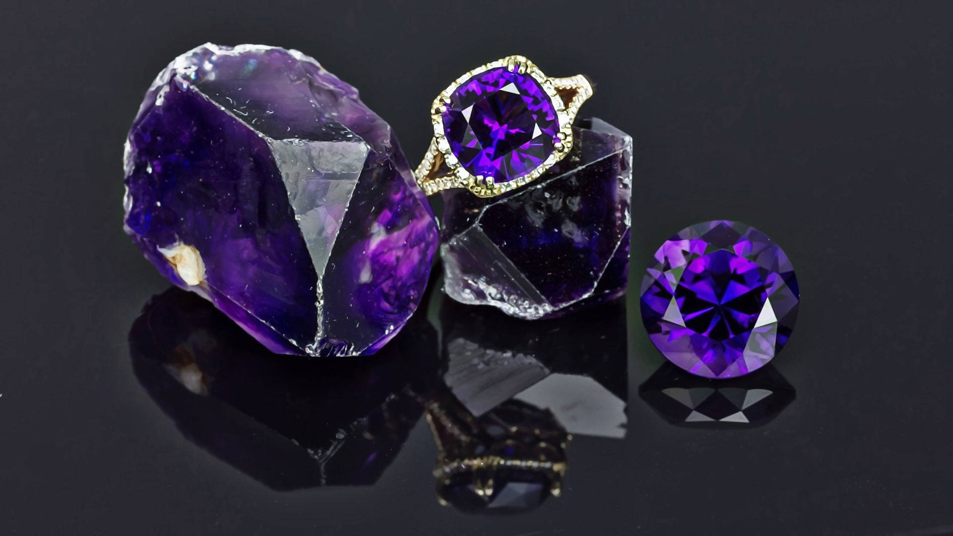 Stunning Amethyst Jewelry Piece