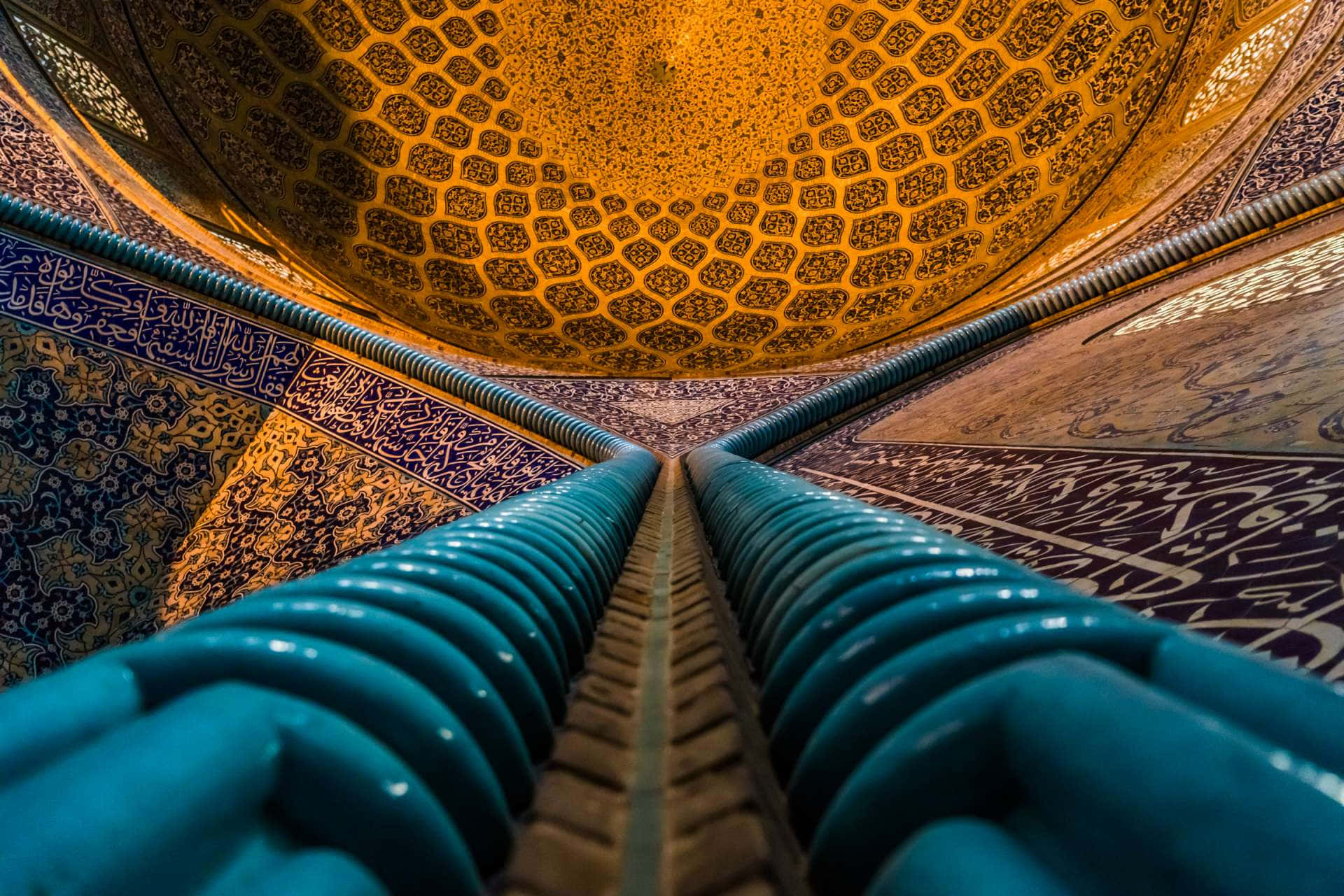Stunning Architectural Details Of Sheikh Lotfollah Mosque, Isfahan