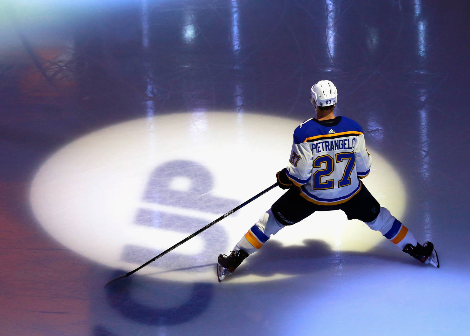 Stunning Back View Of Alex Pietrangelo Background