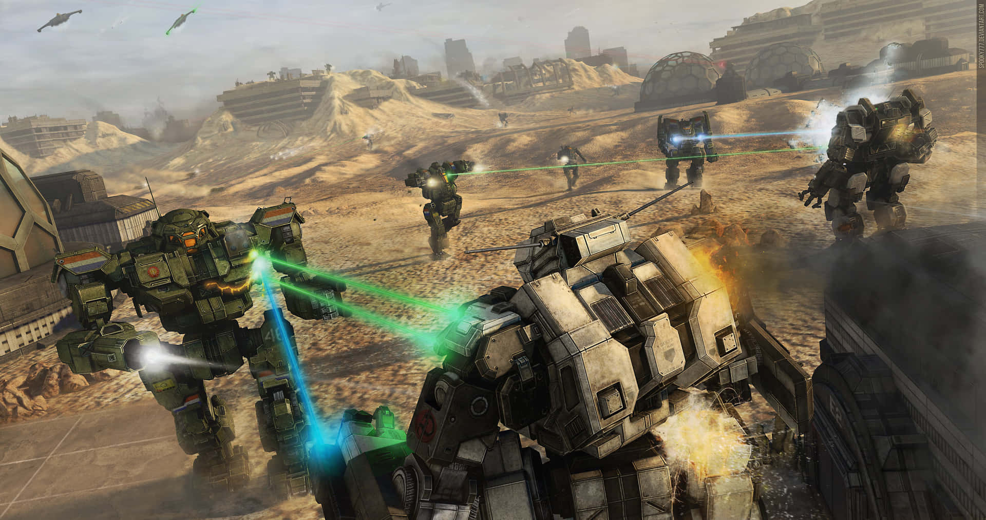 Stunning Battletech Mechs In Action