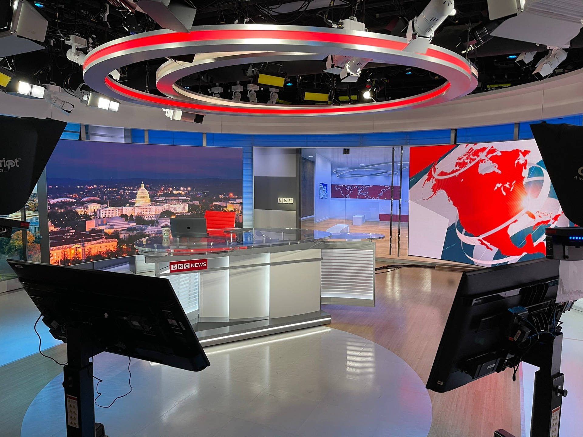 Stunning Bbc News Studio Background