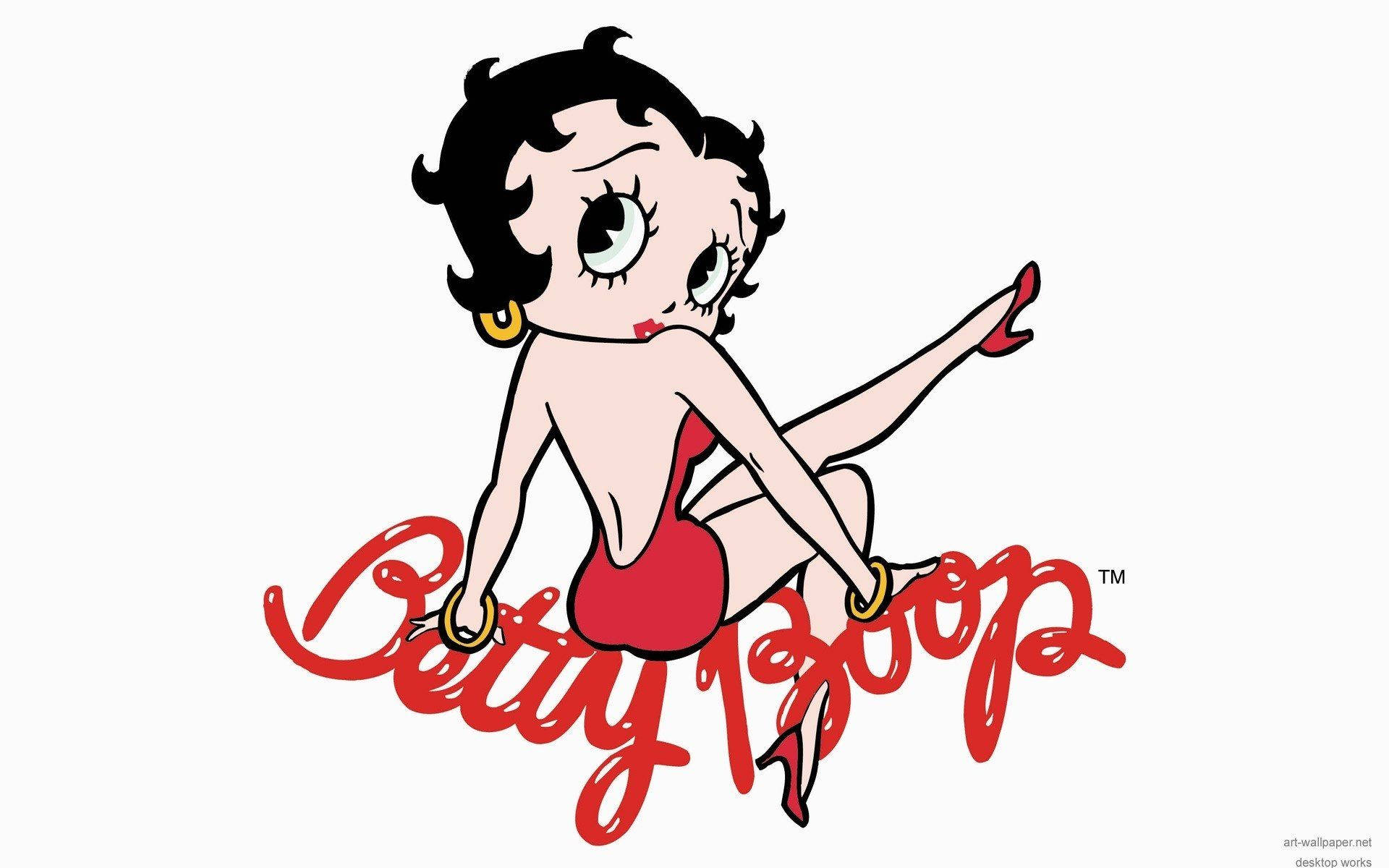 Stunning Betty Boop Poster Background