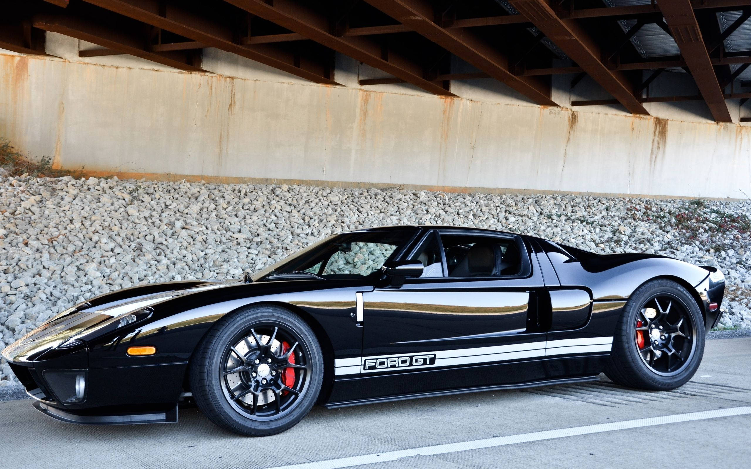 Stunning Black 2005 Ford Gt In Hd