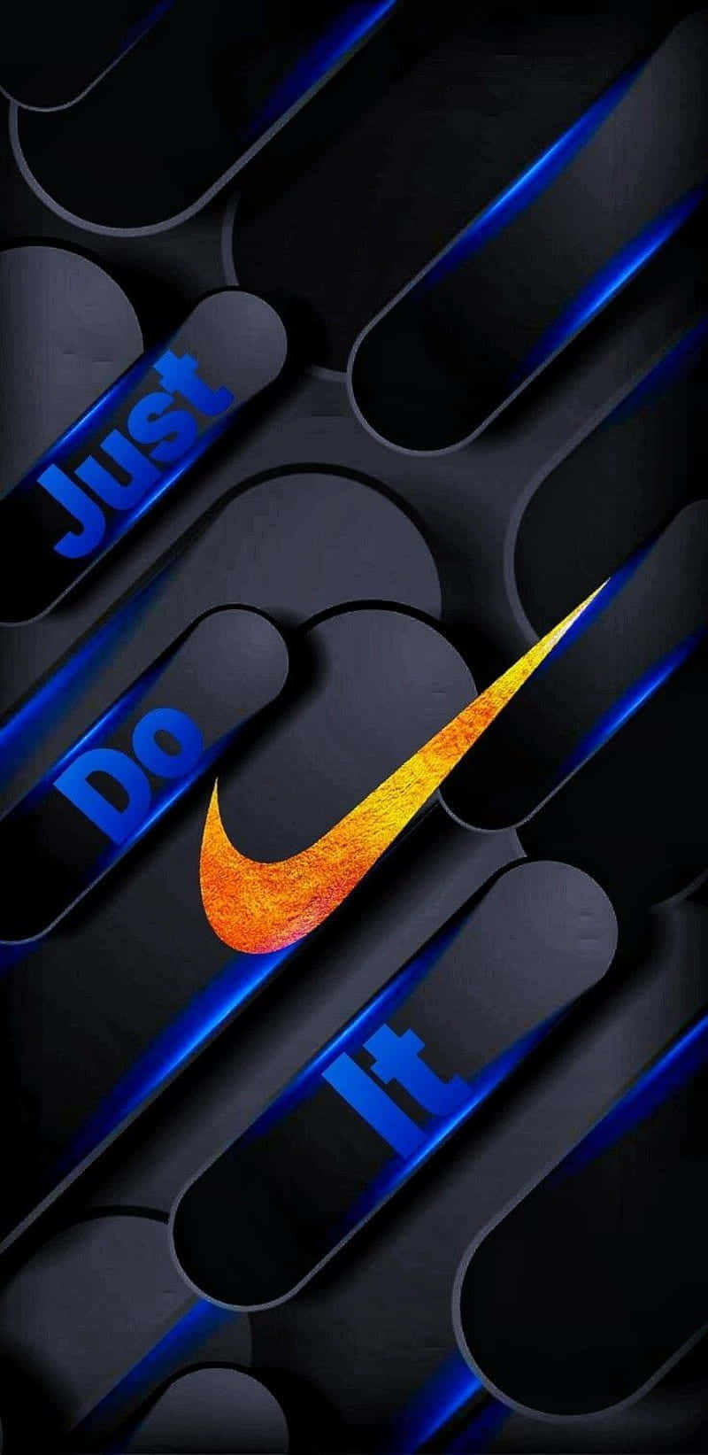 Stunning Blue Nike Wallpaper Background