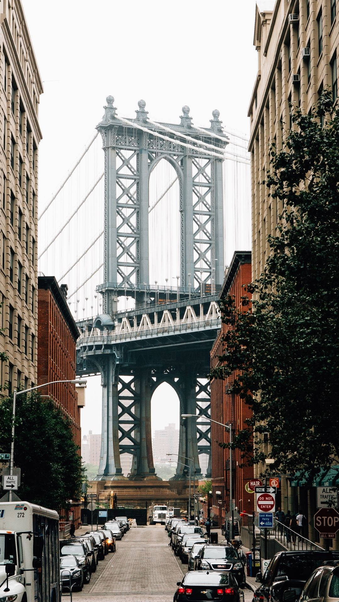 Stunning Brooklyn Bridge New York Iphone Background