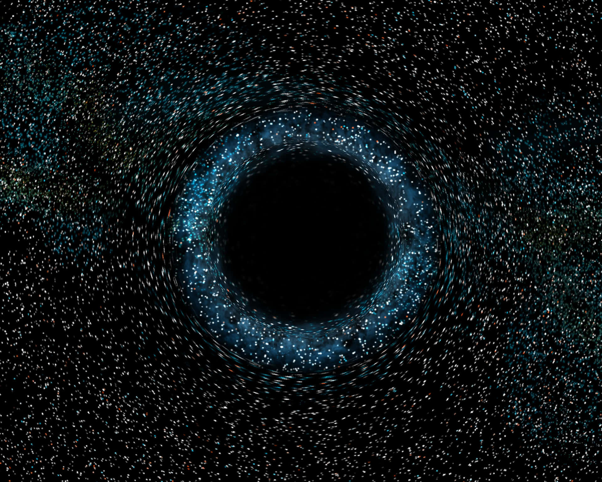 Stunning Dark Matter Visualization In Deep Space