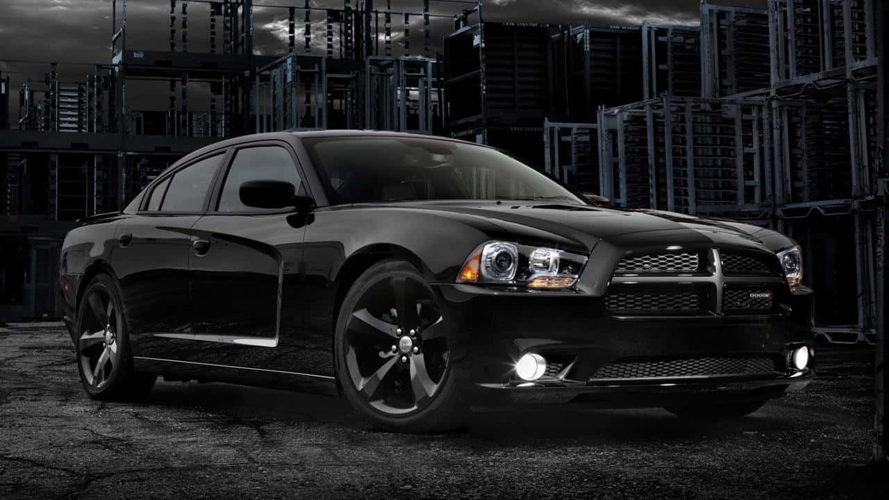 Stunning Dodge Charger In Action Background