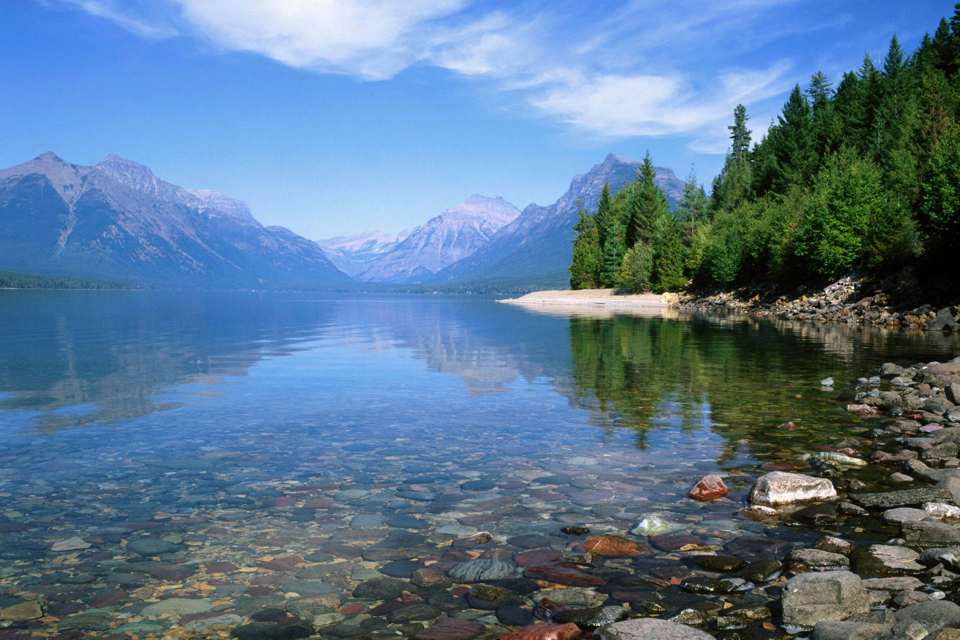 Stunning Earth Lake In Montana Iphone Background