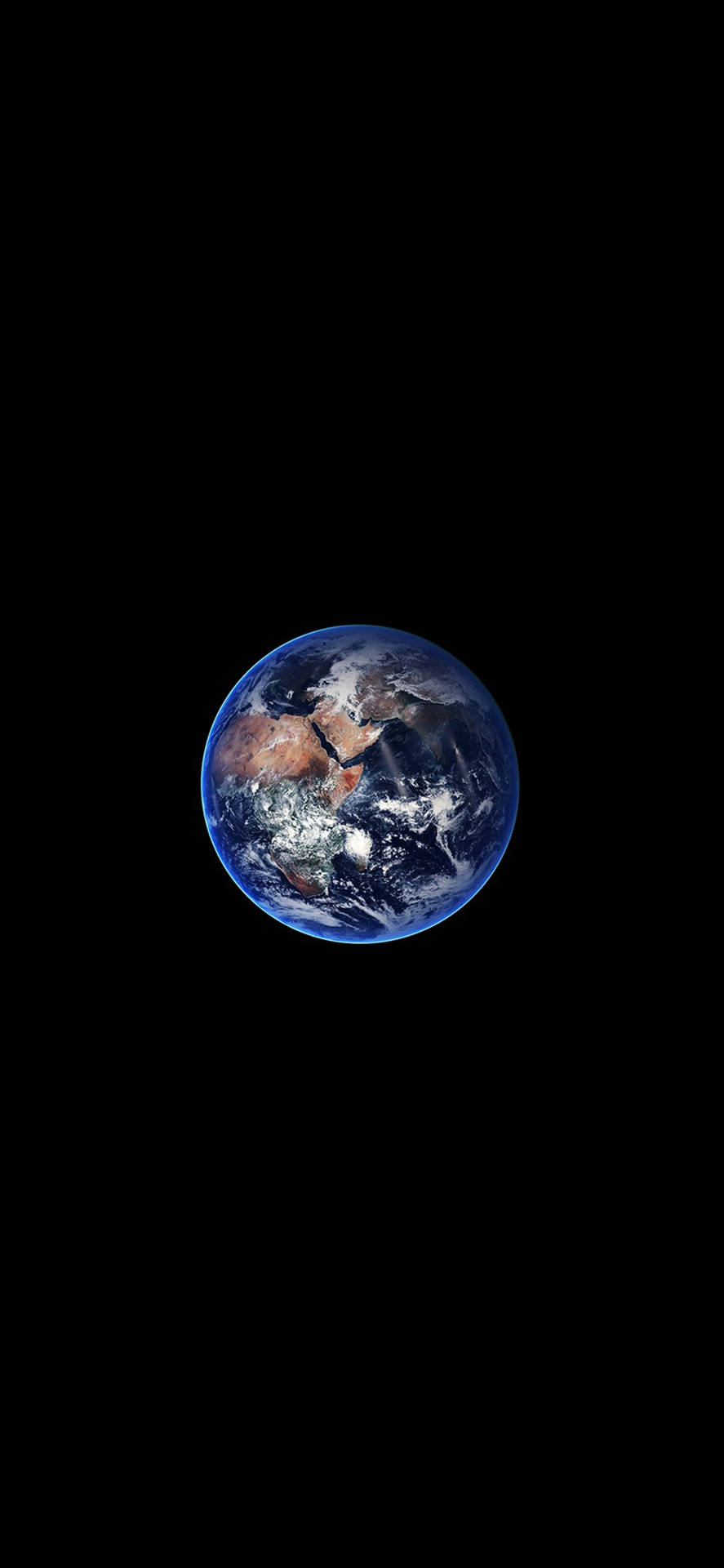 Stunning Earth Minimal Dark Iphone Background