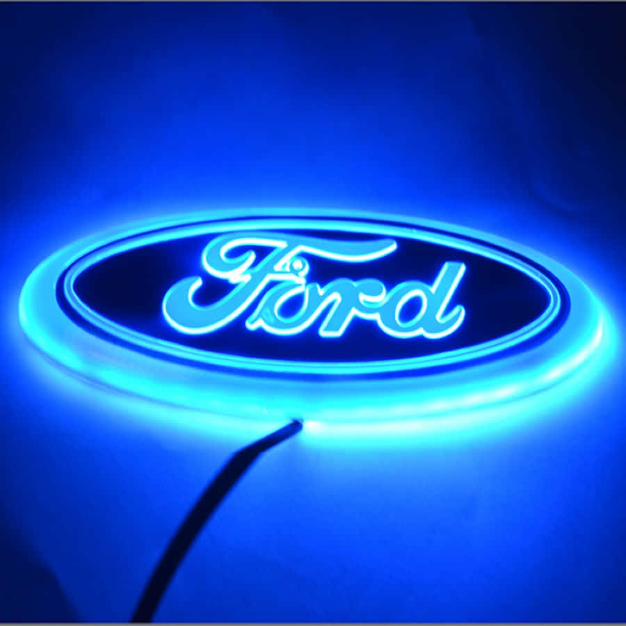Stunning Ford Logo Wallpaper In High Resolution Background