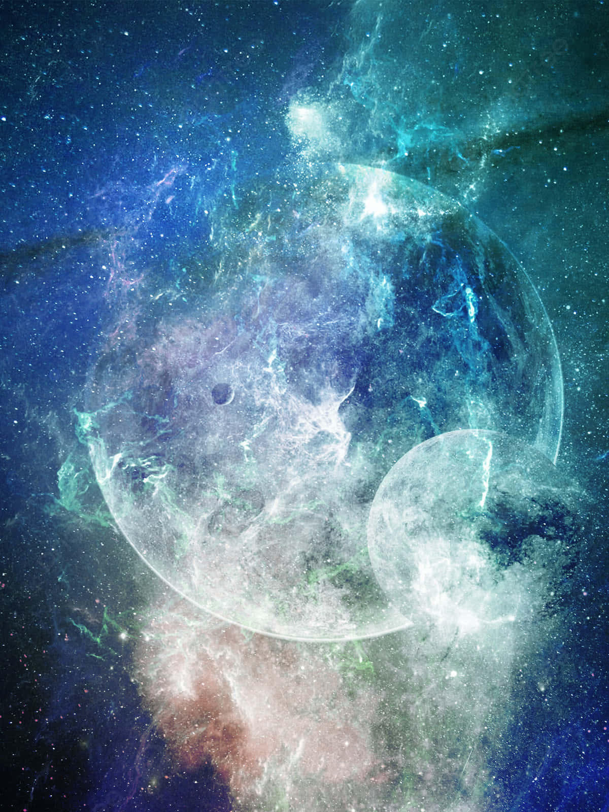 Stunning Galaxy With Planets