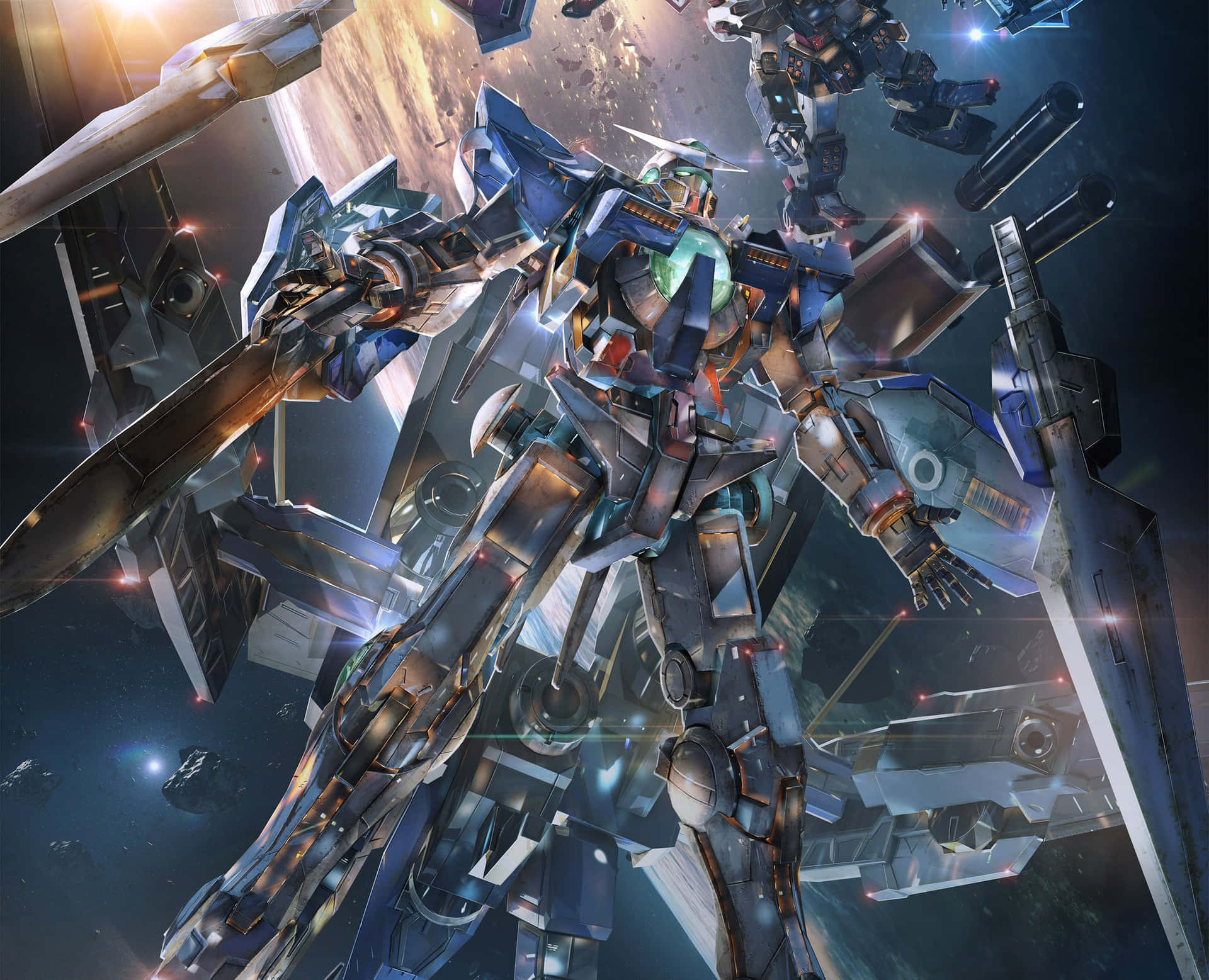 Stunning Gundam 4k Background