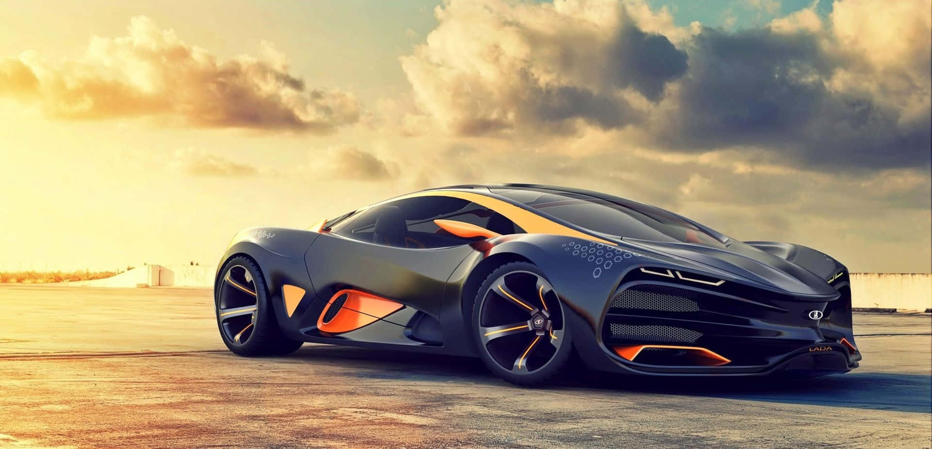 Stunning Hd Car In Vivid Detail Background