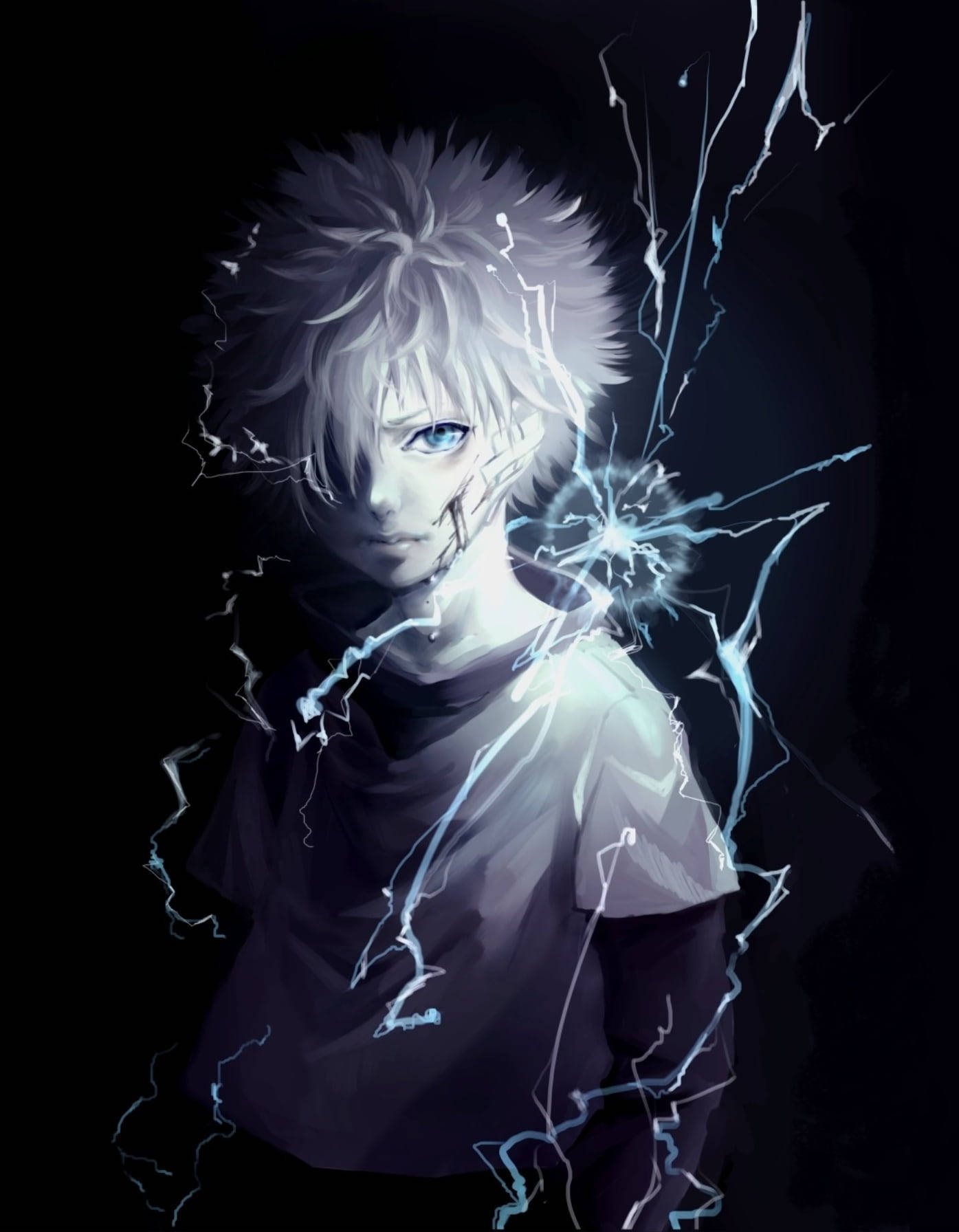 Stunning Hunter X Hunter Killua Pfp Digital Painting