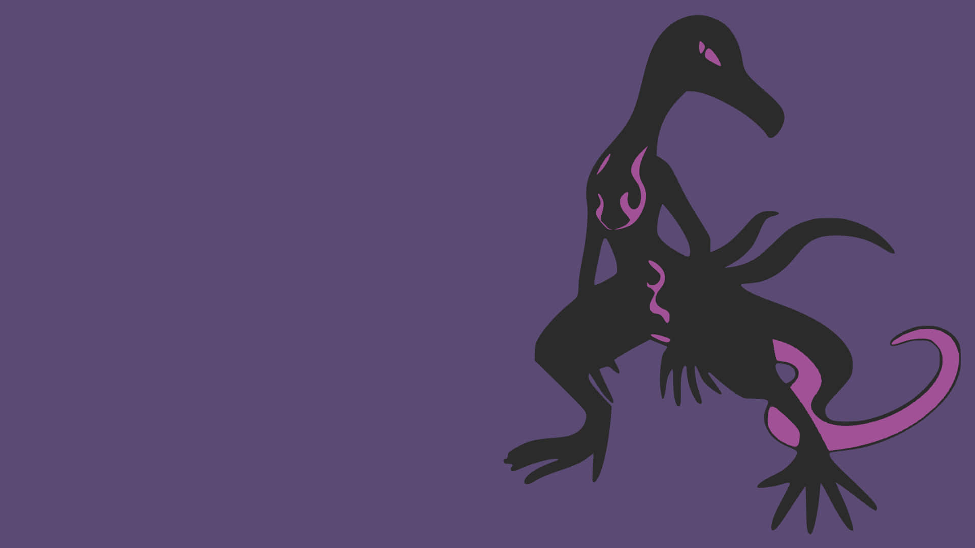 Stunning Image Of Female Salandit In Pokemon Background