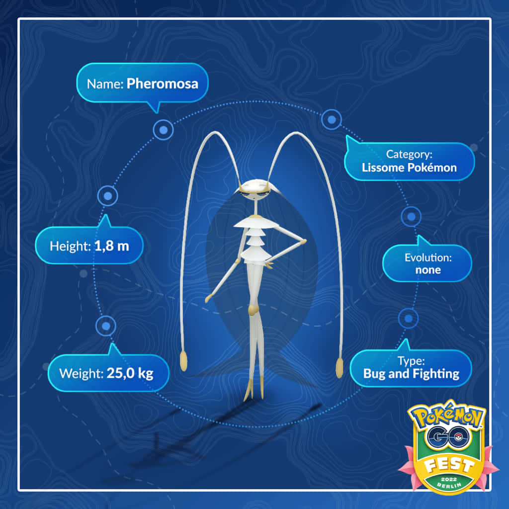 Stunning Infographic Of Ultra Beast Pheromosa Pokemon
