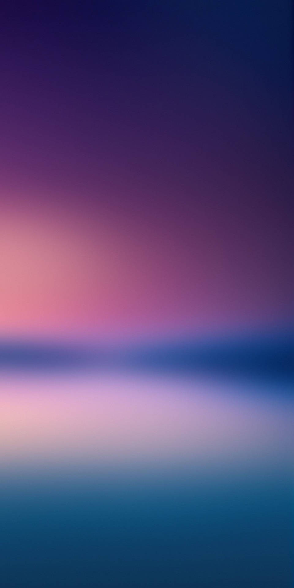 Stunning Lg Smartphone With Purple-blue Gradient Background