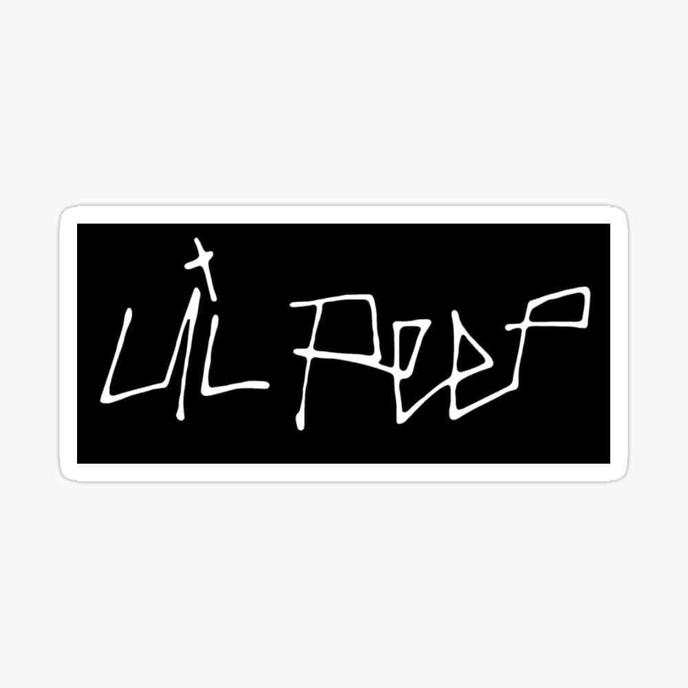 Stunning Lil Peep Logo Artwork Background